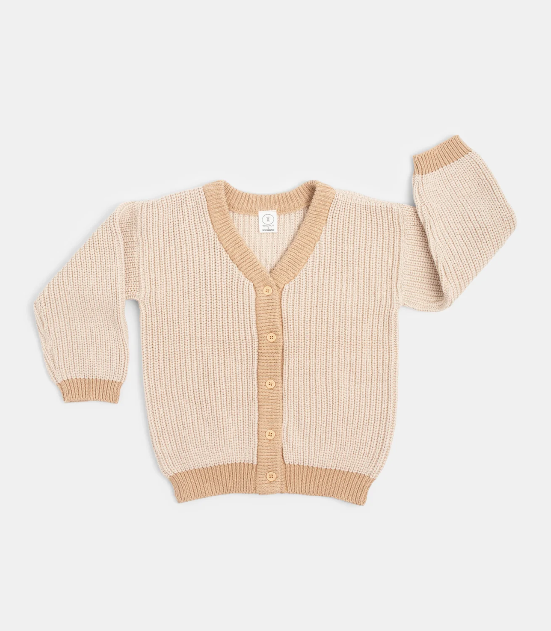 Perry Cardigan Toast - Walnut
