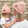 Matching Cotton Beanie | Blush