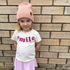 Matching Cotton Beanie | Blush