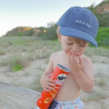 'Snack Era' Cap | Stonewash Blue