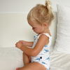 Frill Bodysuit | Sea Turtles