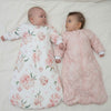 2 Winter Sleeping Bags - 2.5 TOG Pink Palm + Pretty Peony