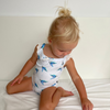 Frill Bodysuit | Sea Turtles