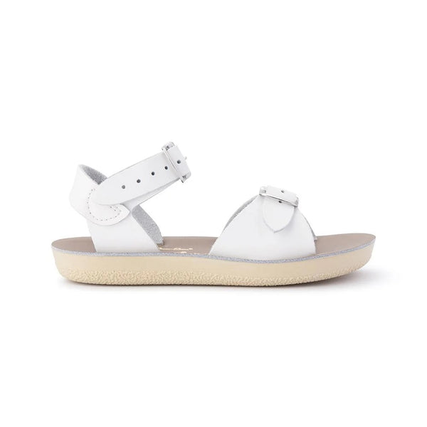 SALT WATER SUN-SAN SURFER SANDALS - WHITE