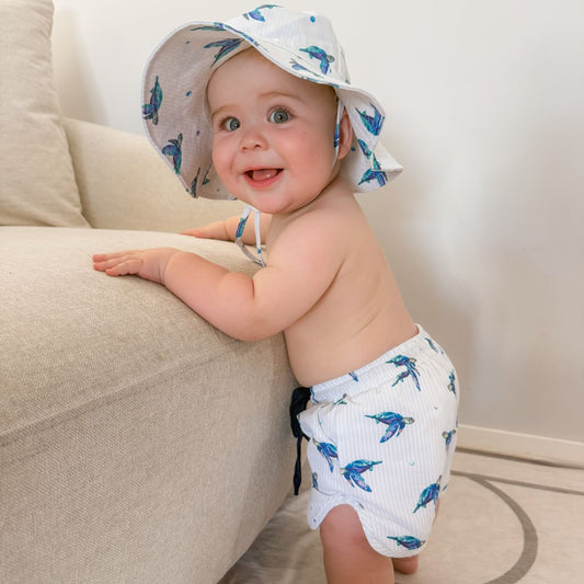 Archie Board Short | Sea Turtle