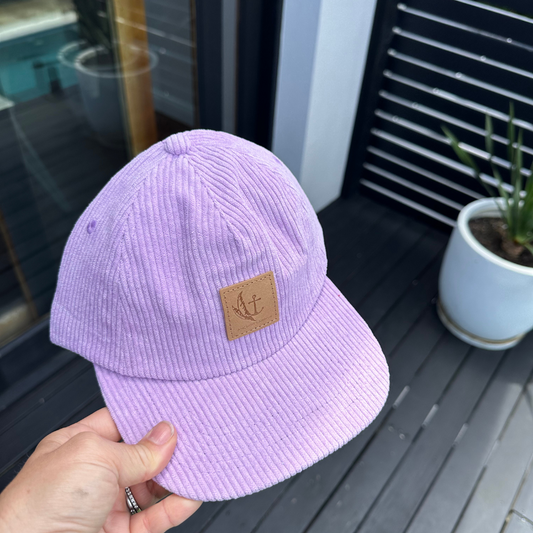 Corduroy Hat | Lilac