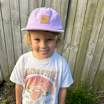 Corduroy Hat | Lilac