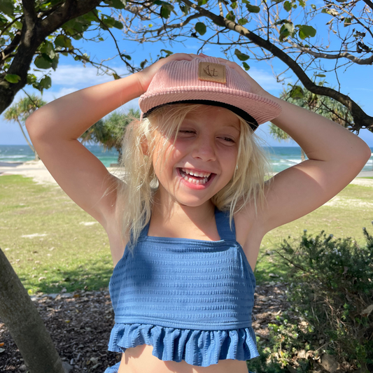 Corduroy Hat | Blush