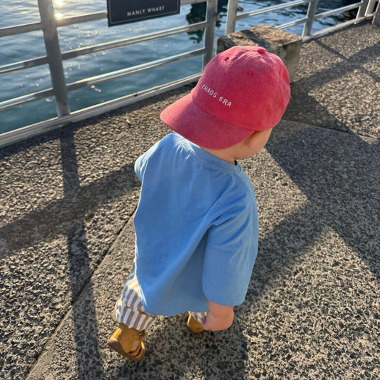Chaos Era Cap | Stonewash Red