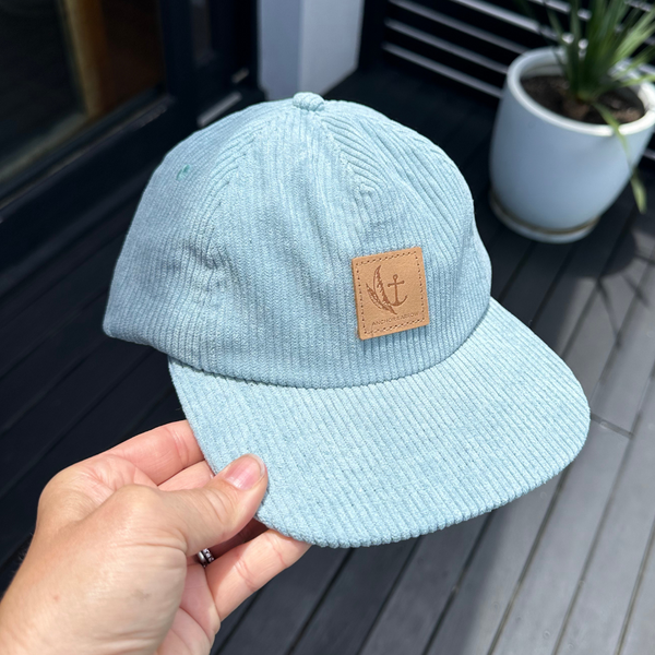 Corduroy Hat - Sky