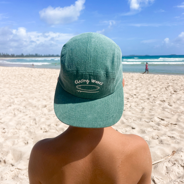 Chasing Waves - Stonewash Green