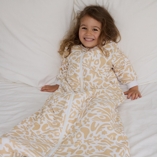 2.5 TOG Cotton Sleeping Bag | Beige Swirl