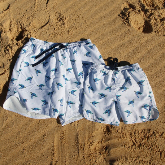 Matching Archie Board Short | Sea Turtle