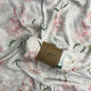 Organic Bamboo Cotton Swaddle | Pretty Peony