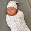 Organic Bamboo Cotton Swaddle | Daisy Dreams
