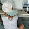 Father's Day Cruiser Cap - Beige/ Sage Suede