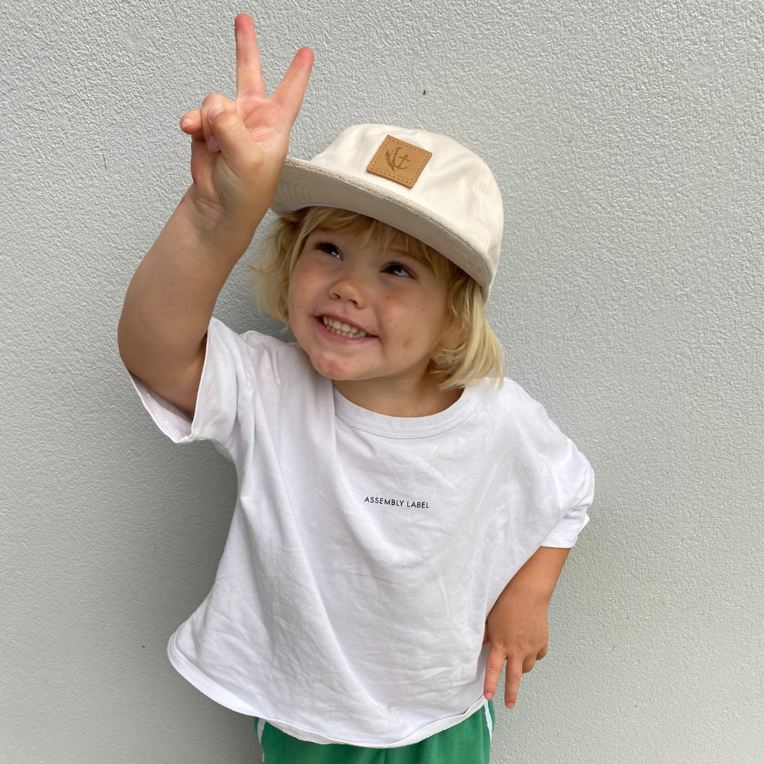 Beige suede cheap cap