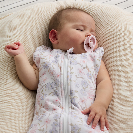 Newborn Cotton Sleeping Bag 2.5 TOG | Daisy Dream