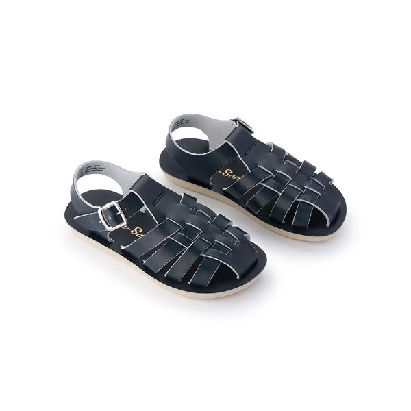 SALT WATER SUN-SAN SAILOR SANDALS - NAVY