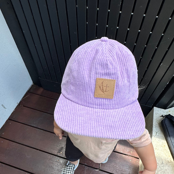 Corduroy Hat - Lilac