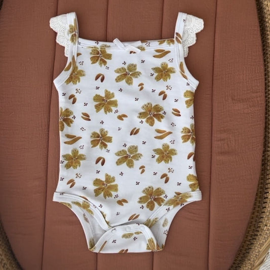 Frill Bodysuit | Summer Blooms