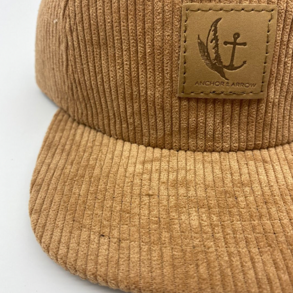 Matching Corduroy Cap Bundle - Toffee