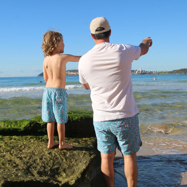 Archie Board Short - Teal