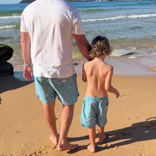 Adult Archie Board Short - Teal