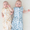 Newborn Cotton Sleeping Bag 1.0 TOG | Blue Swirl
