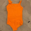Florence One Piece | Orange Crinkle