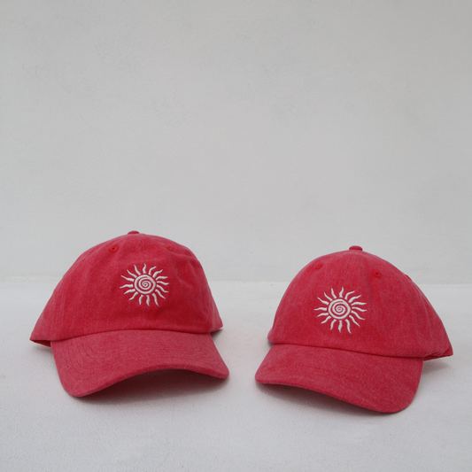 Sun Cap | Stonewash Red