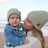 Cotton Beanie | Sage
