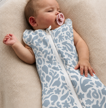 2.5 TOG Sleeveless Cotton Sleeping Bag | Blue Swirl
