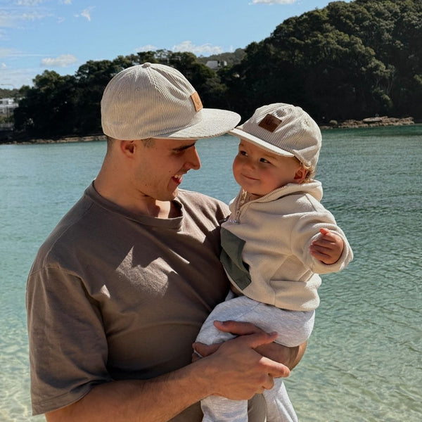Father's Day Hat Set - Sand