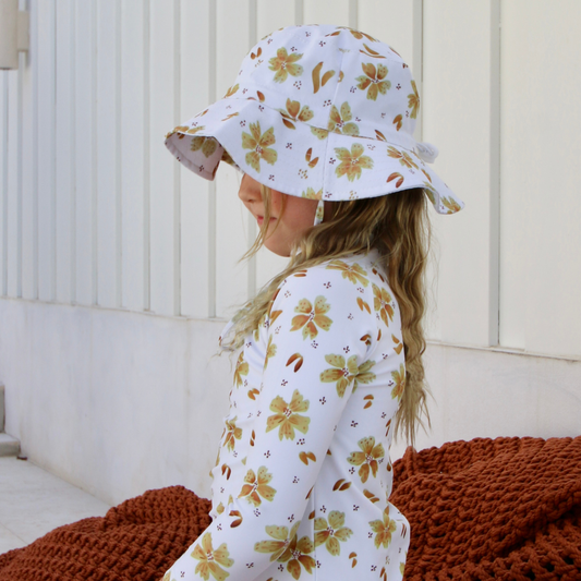 Swim Sun Hat - Summer Bloom