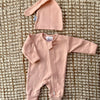 Warm Zippy Romper | Blush