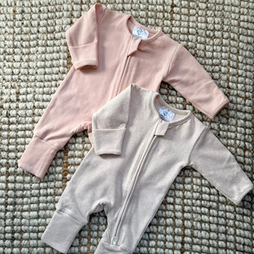 Warm Zippy Bundle | Blush/Oatmeal