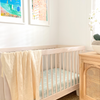 Jersey Cotton Cot Sheet | Sage Palm