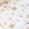 Fitted Jersey Cotton Bassinet Sheet/Change Table Cover | Summer Palm