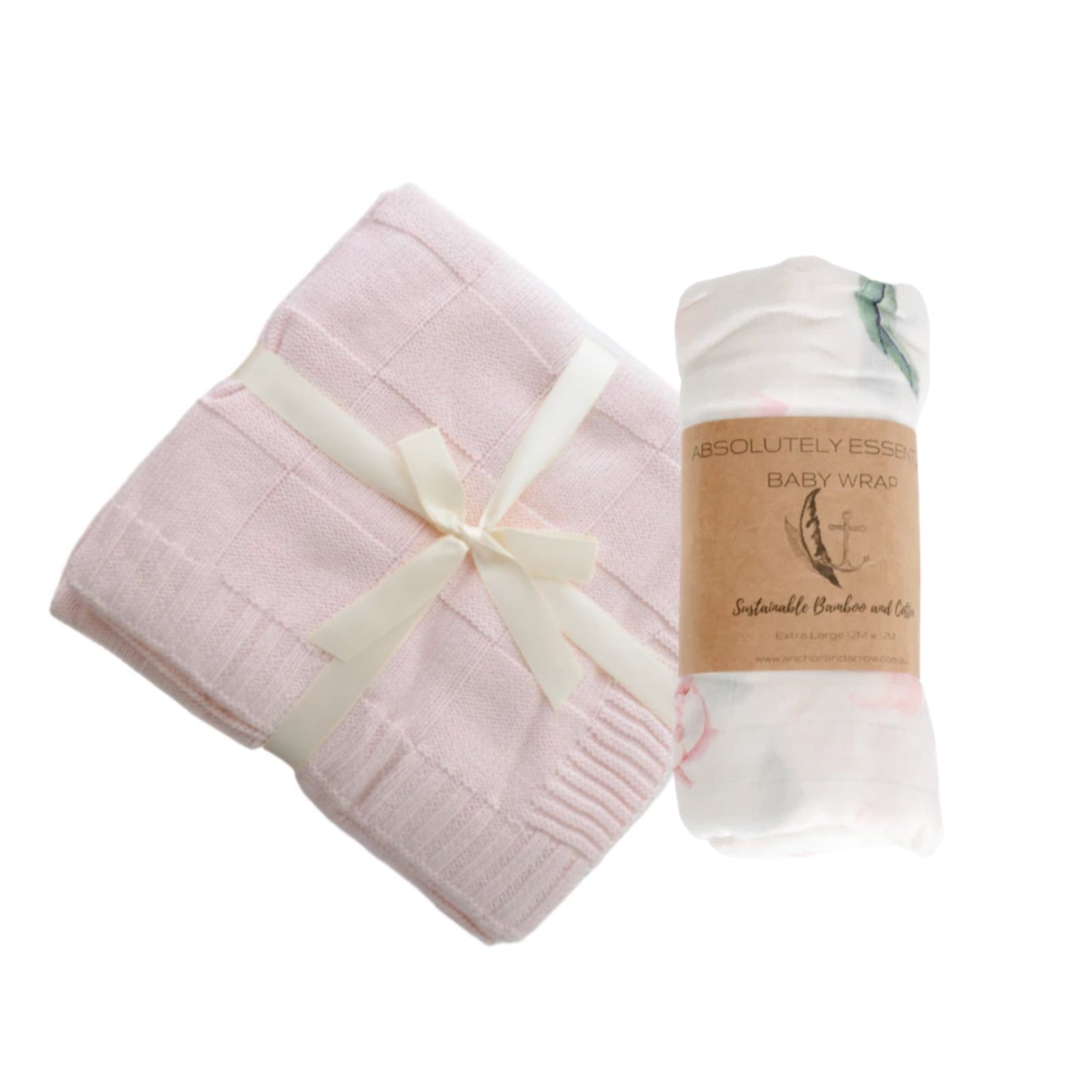 Newborn Essentials Gift Set - Dusty Pink
