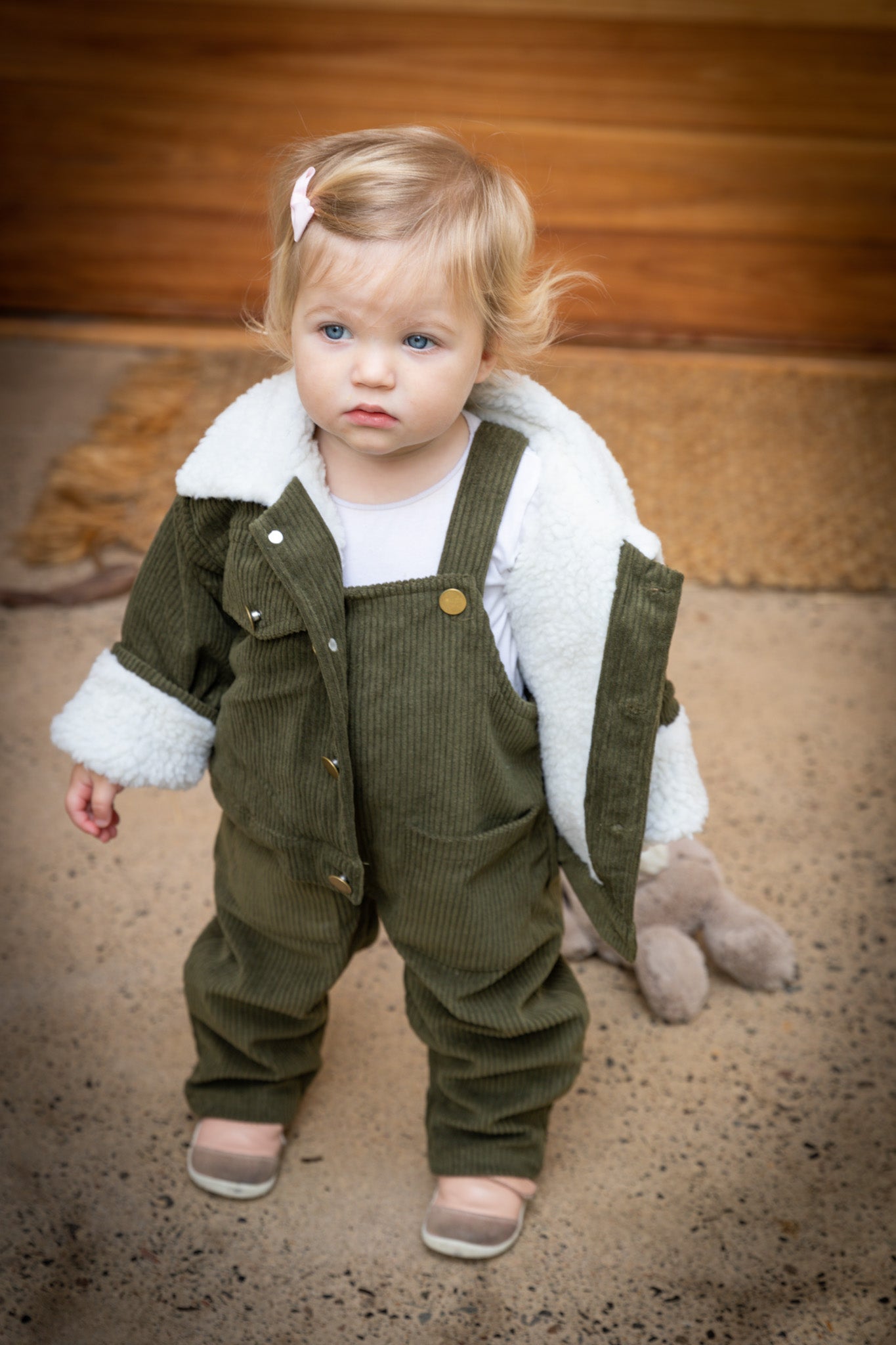 Baby fleece clearance jacket